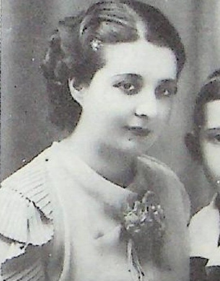 Retrato de María de la Luz García Narro de López Villarreal
