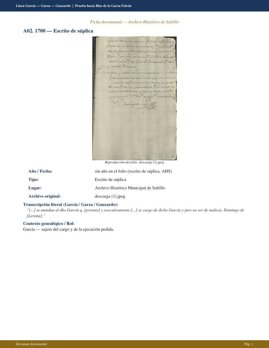 Documento AHS (1700)